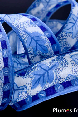 Herfstriem – breedte 40 mm – blauw